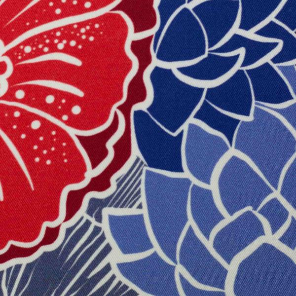 Selva by Bienvenido Colorido - Blüten Blätter blau, grau, rot